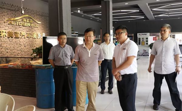 海港區(qū)政府領(lǐng)導蒞臨乾港